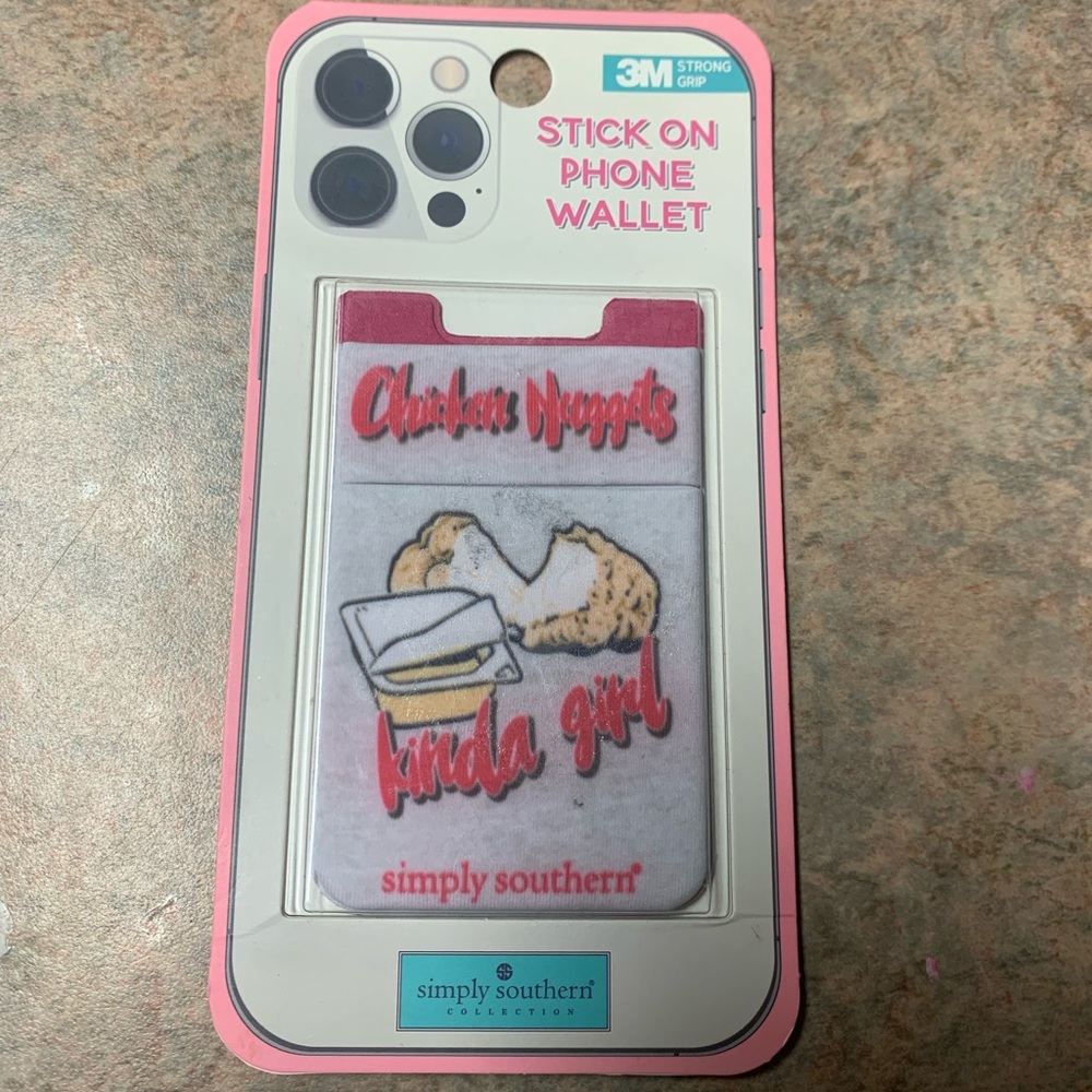 New Simply Southern Stick on Phone Wallet